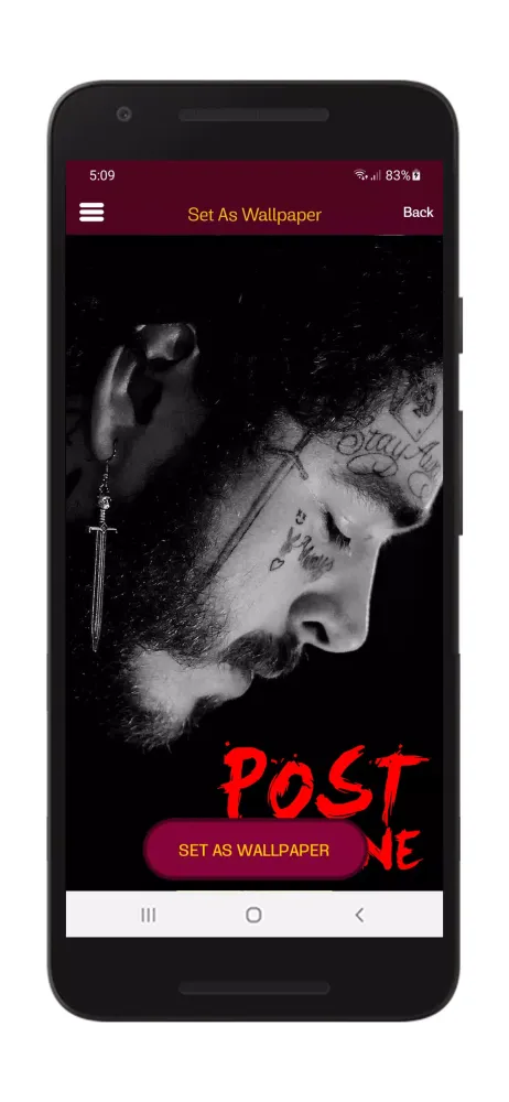 Ảnh chụp màn hình của Post Malone