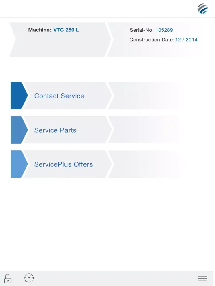 Скриншоты EMAG ServicePlus iPad 