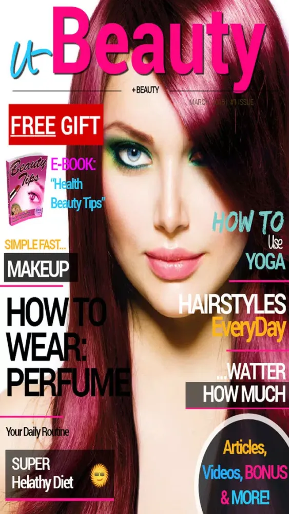 'u-Beauty: Magazine about How to do Makeup for perfect eyebrows Screenshots