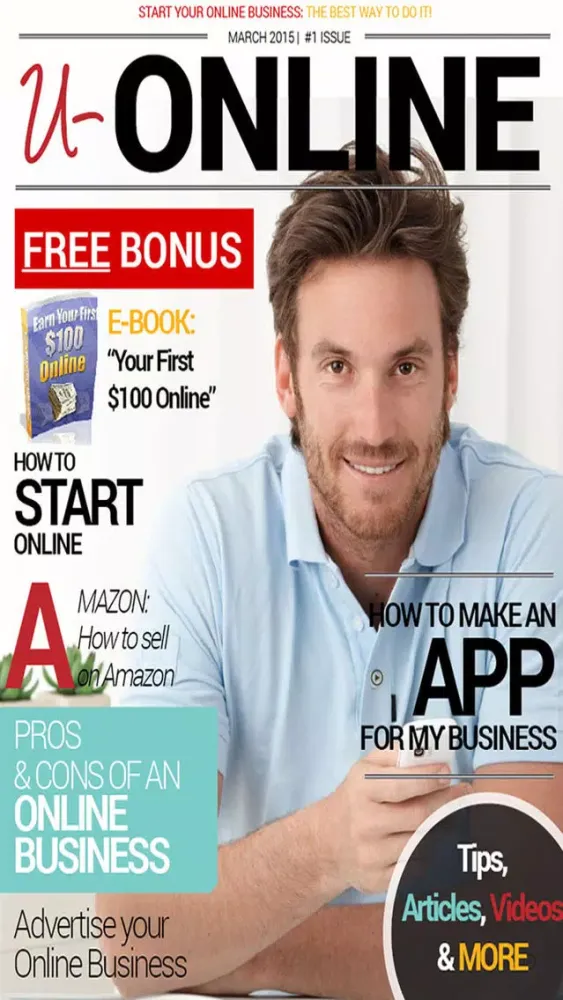 'u-ONLINE: Make Money Online with Home Business Ideas Magazine Ekran Görüntüleri
