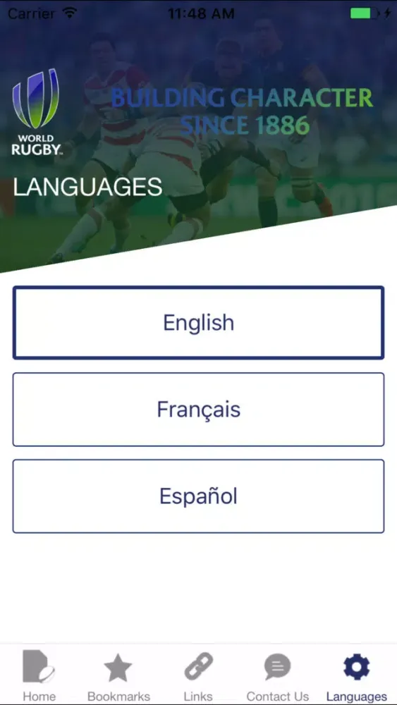 World Rugby Handbook سکرین شاٹس