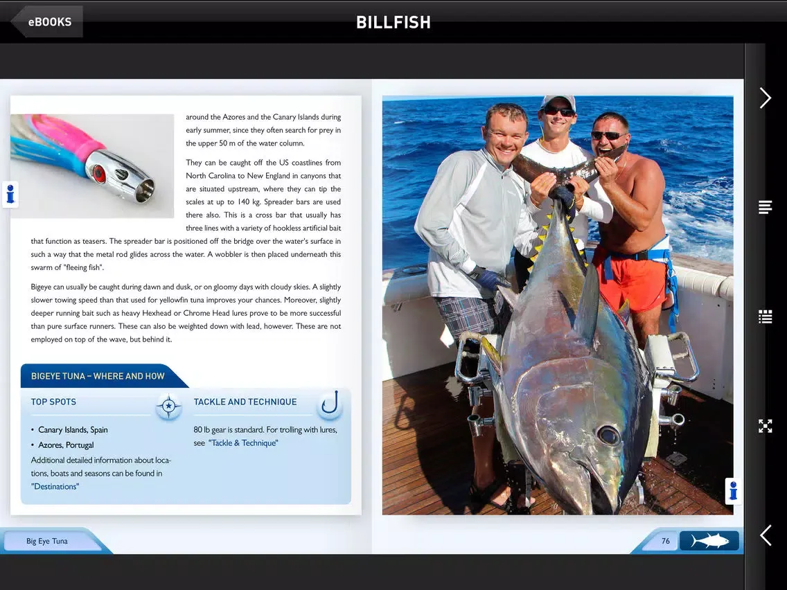 Ultimate Fishing Books iPad 應用截圖