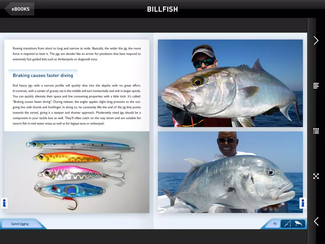 Ultimate Fishing Books iPad 應用截圖