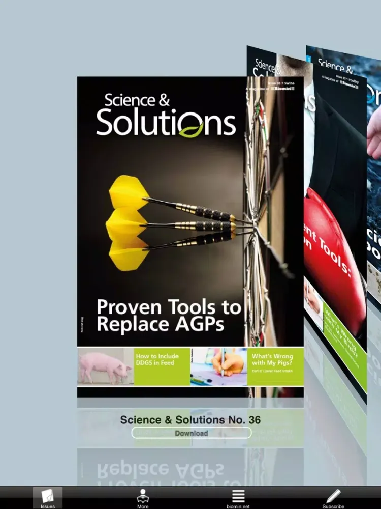 Science & Solutions iPad  Ekran Görüntüleri