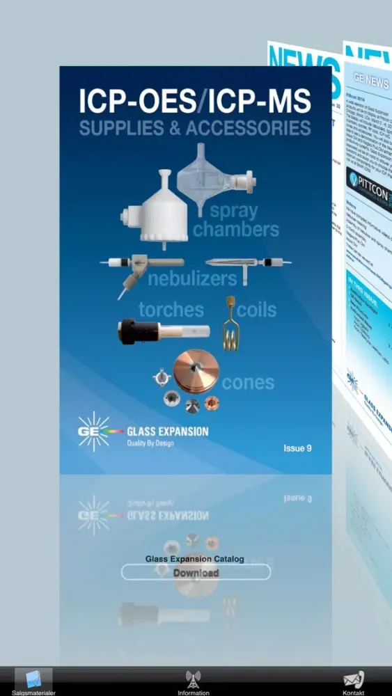 Captures d'écran de Glass Expansion Catalogue