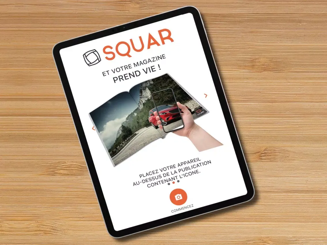 Скриншоты squAR iPad 