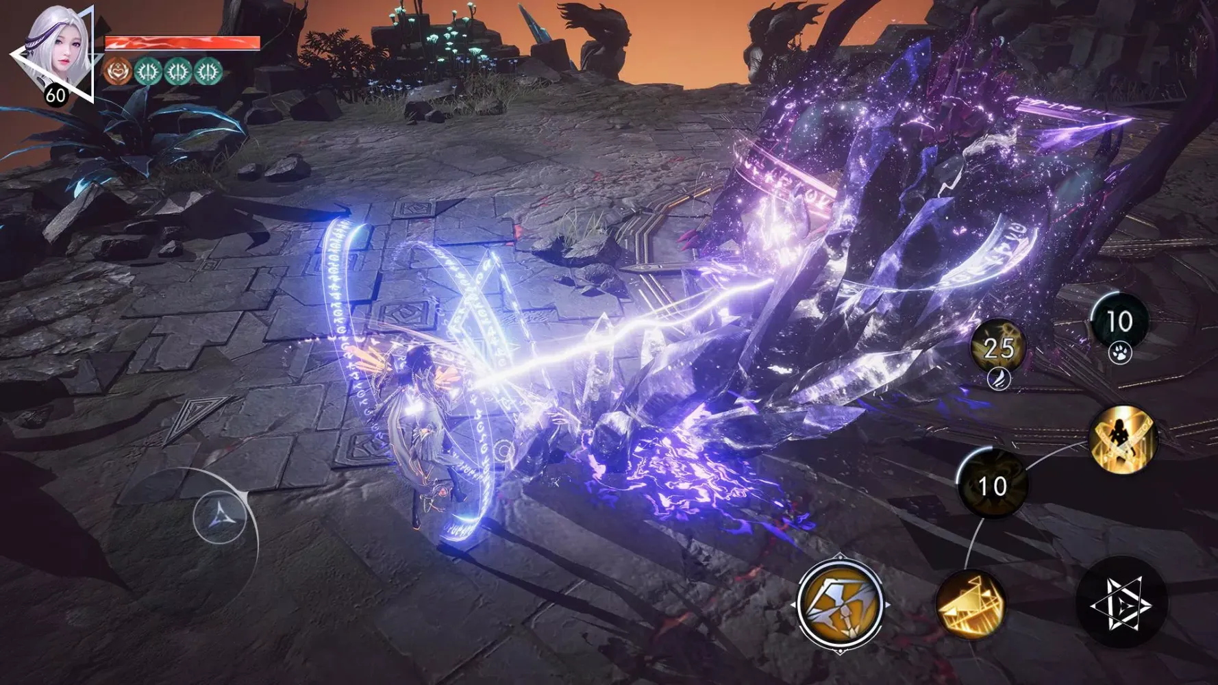 Capturas de tela do Chronicle of Infinity