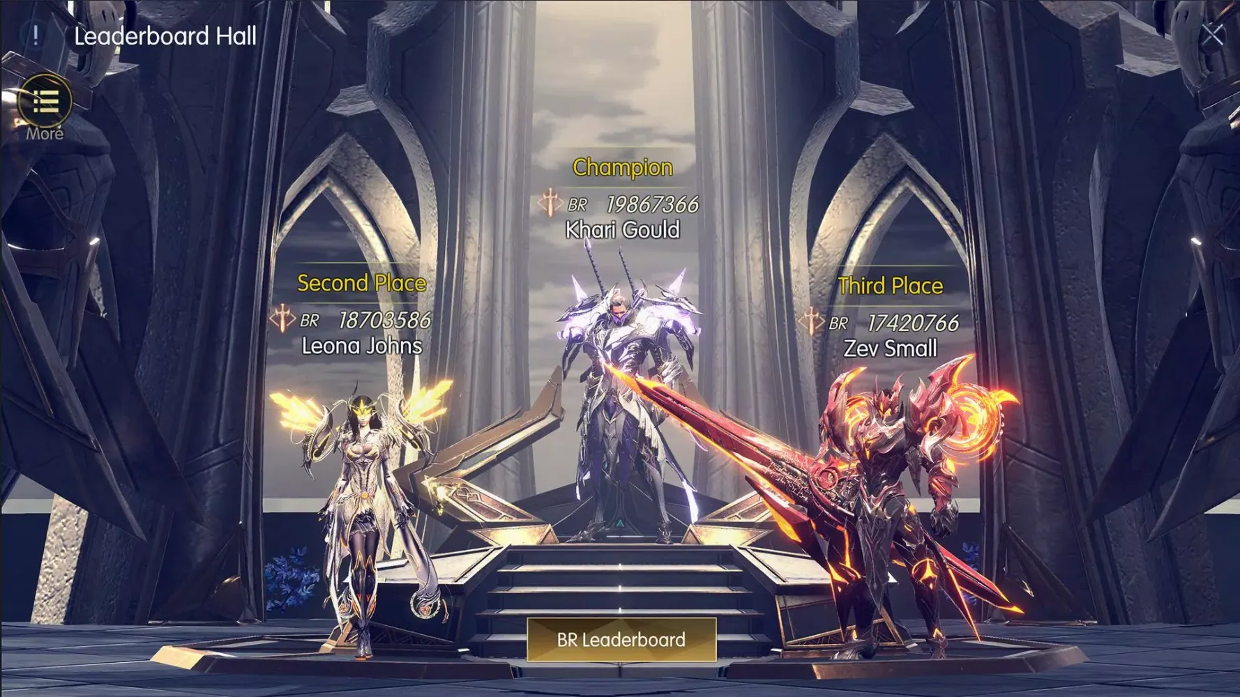 Capturas de tela do Chronicle of Infinity