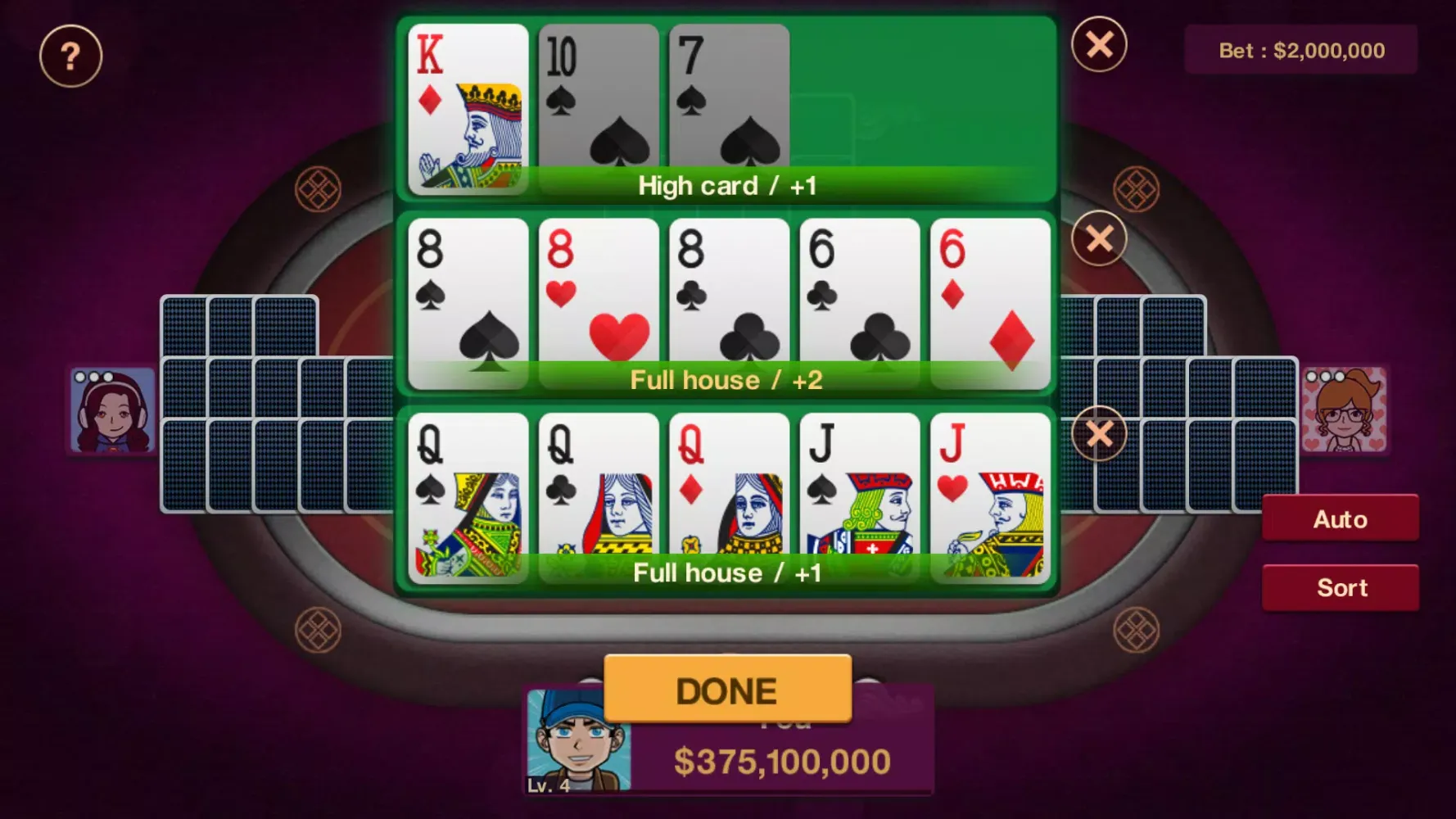 Chinese Poker Offline應用截圖