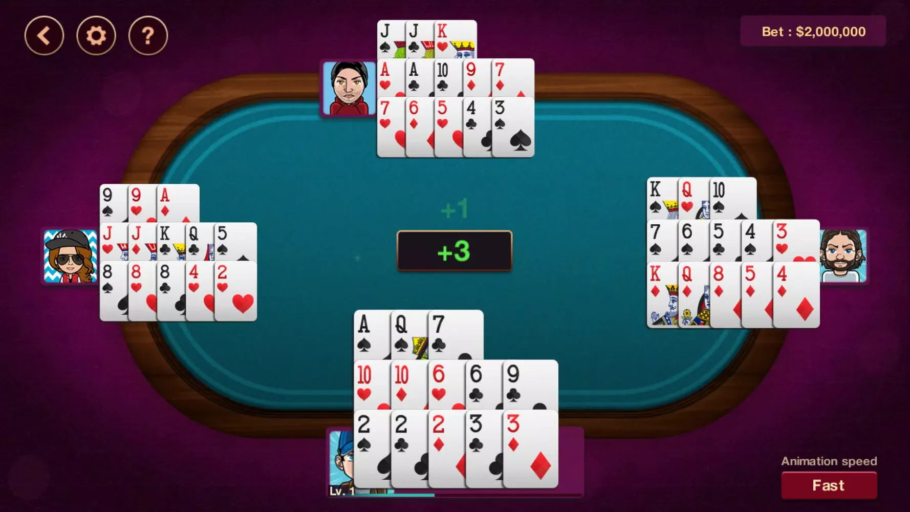 Chinese Poker Offline應用截圖