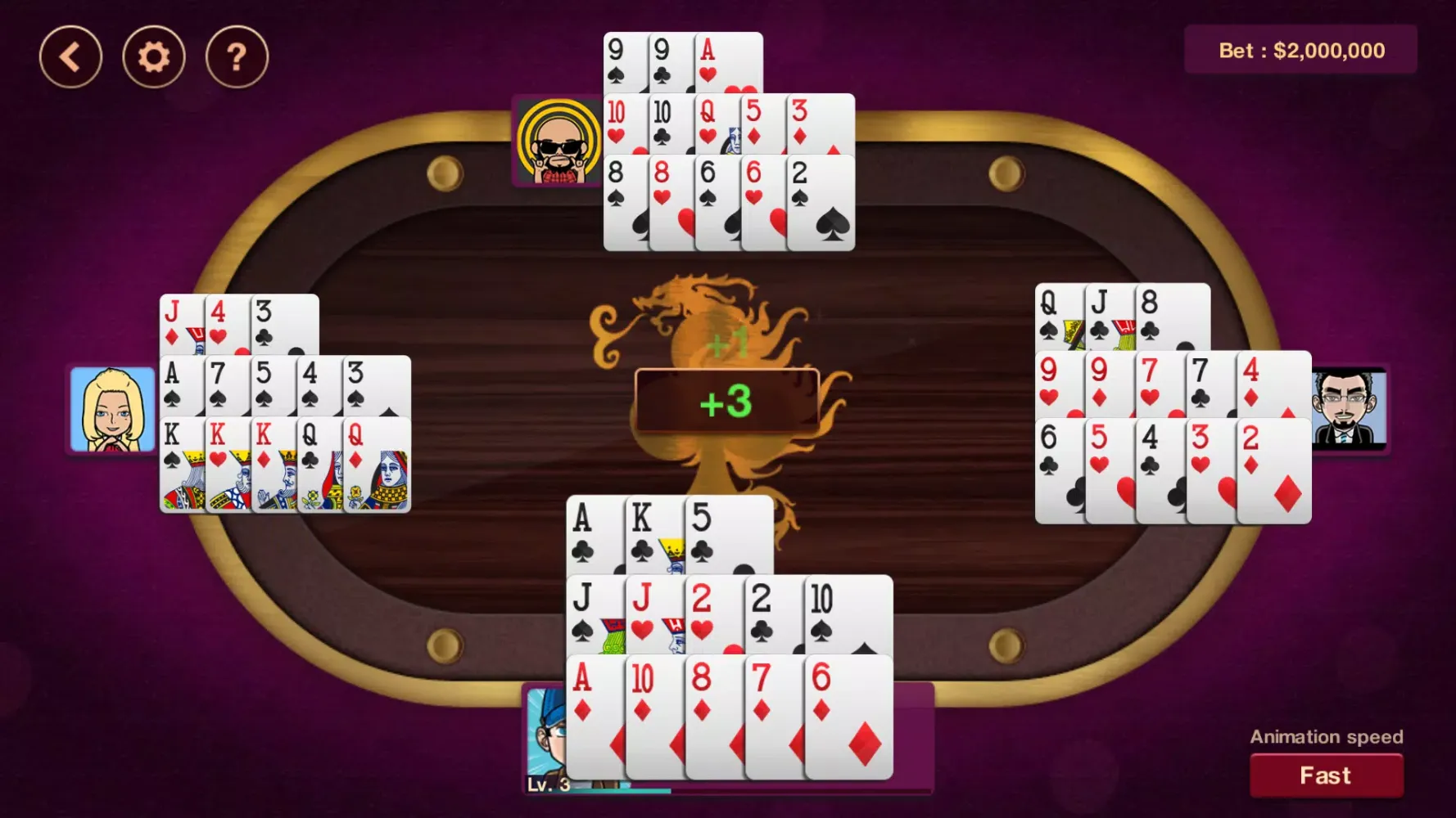 Chinese Poker Offline應用截圖