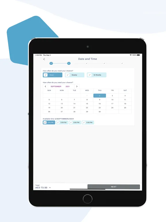 صور CrystalBlue Cleaning Services iPad 