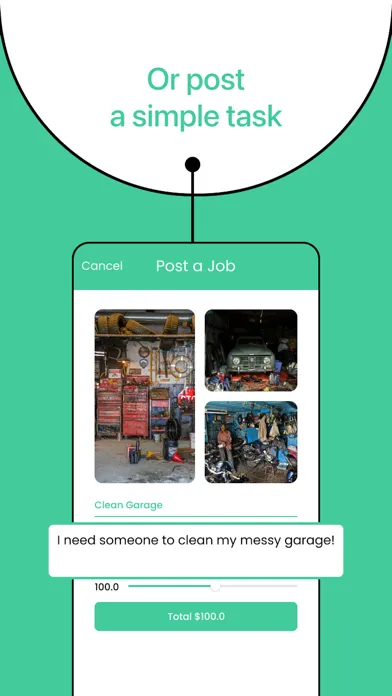 Captures d'écran de The OddJobs App