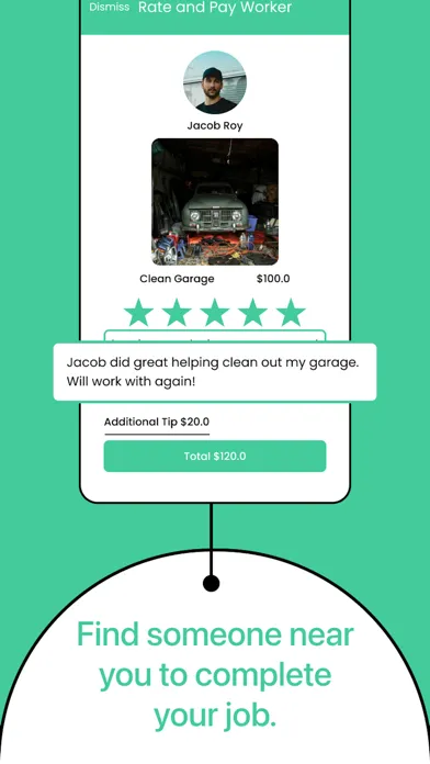 Captures d'écran de The OddJobs App