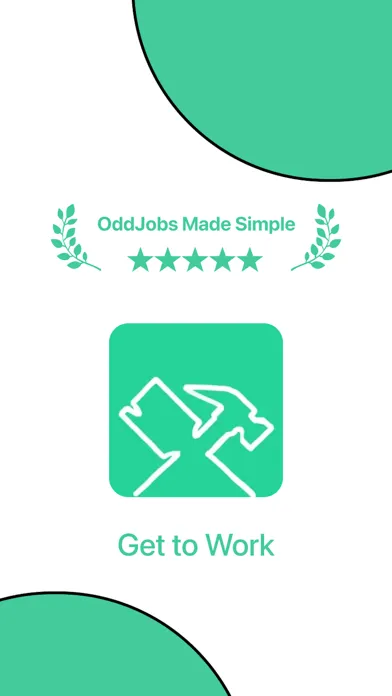 Captures d'écran de The OddJobs App