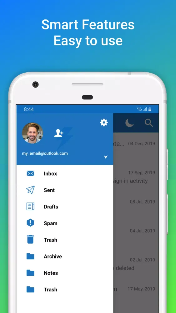 HB Mail for Outlook, Hotmail应用截图