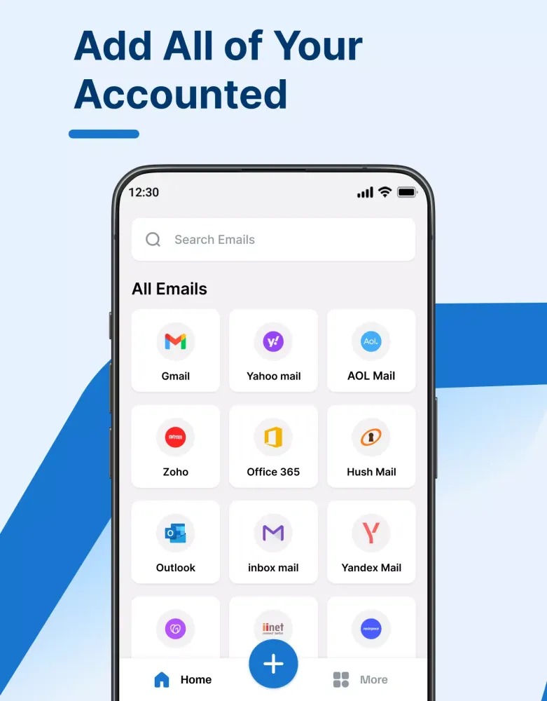 All Mail & Email Login Screenshots