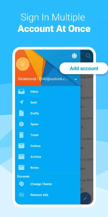 Login Mail For HotMail&Outlook Screenshots