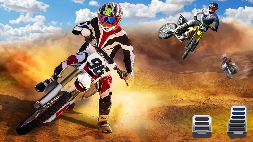Capturas de tela do Extreme Dirt Motorbike Racing