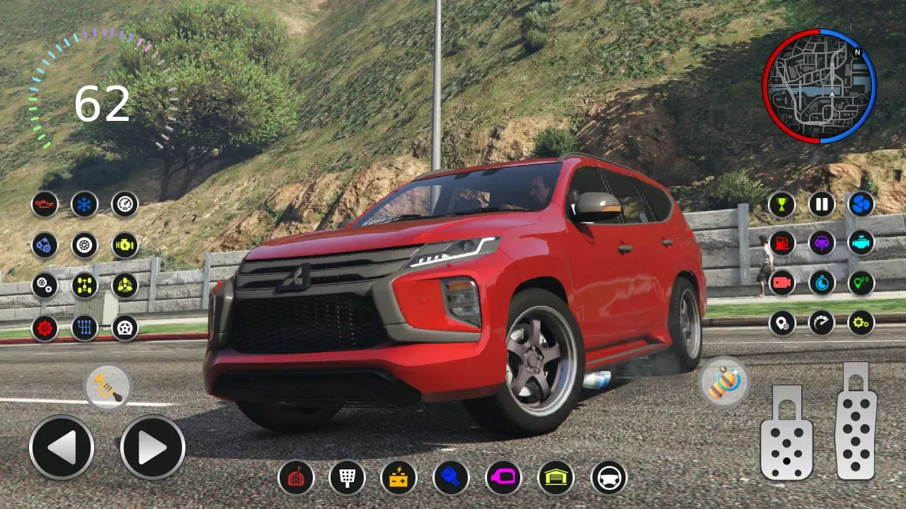 Zrzuty ekranu Pajero Off Road Stunts Racing