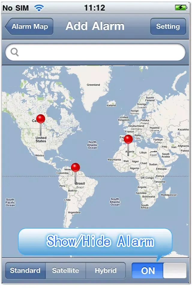 Alarm GPS Free应用截图