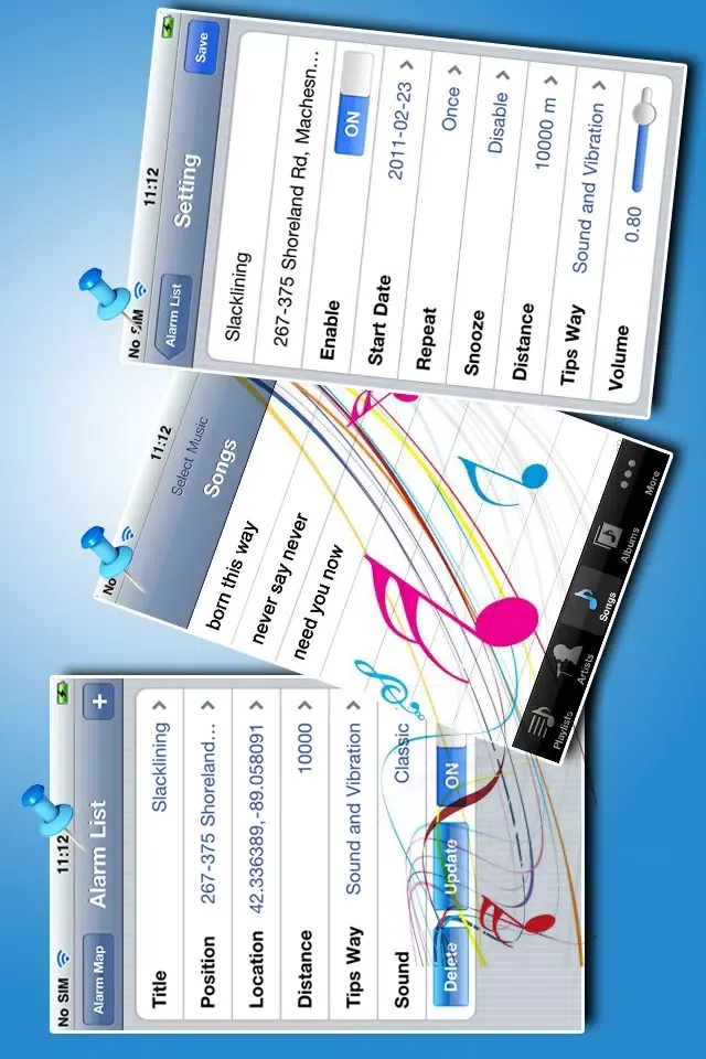 Alarm GPS Free应用截图