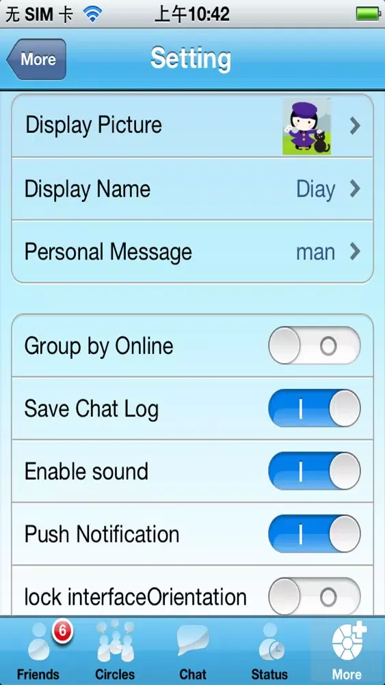Capturas de tela do Live Messenger Pro