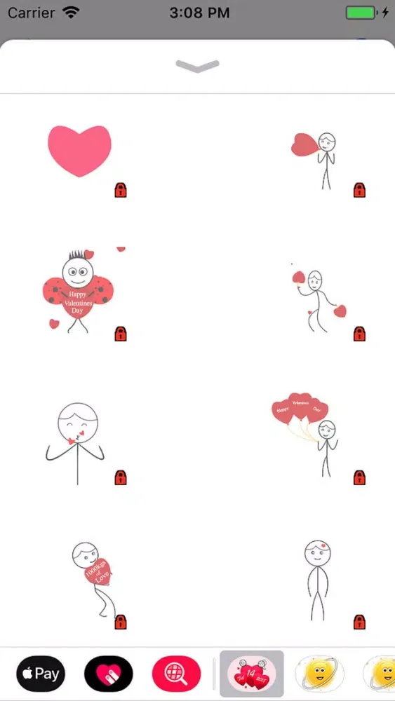 Love Stickers - Animated Gif Screenshots