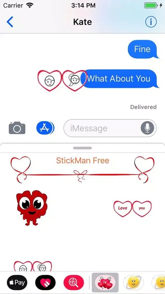 Love Stickers - Animated Gif Screenshots