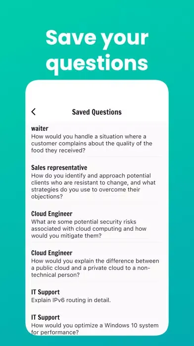 AI Recruiter سکرین شاٹس