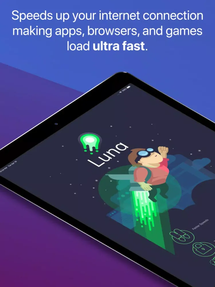 Luna: Best VPN for iPhone/iPad iPad  Ekran Görüntüleri