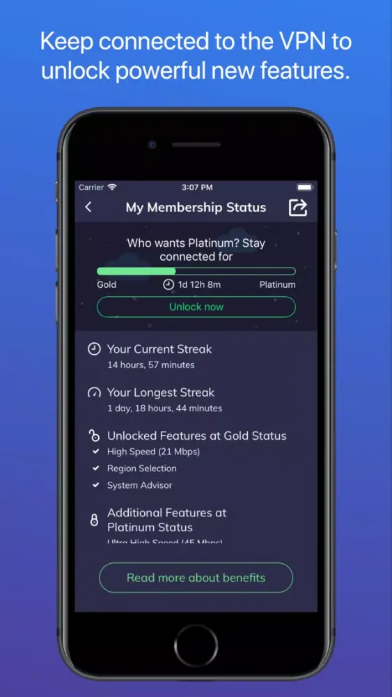 Luna: Best VPN for iPhone/iPad Ekran Görüntüleri
