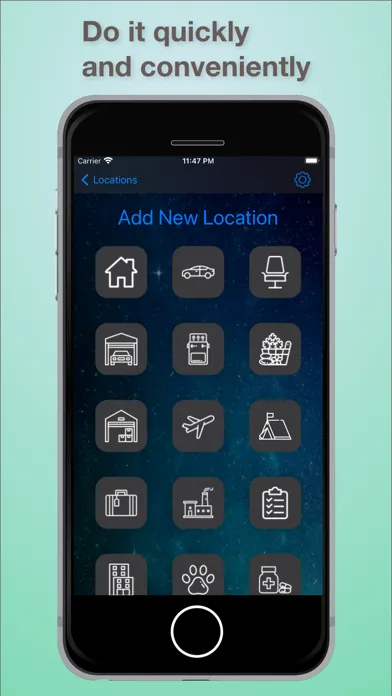 Zrzuty ekranu Paranoid List
