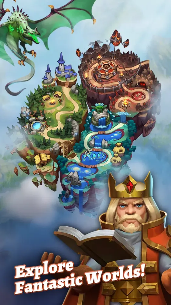 Dragon Strike: Puzzle RPG Screenshots