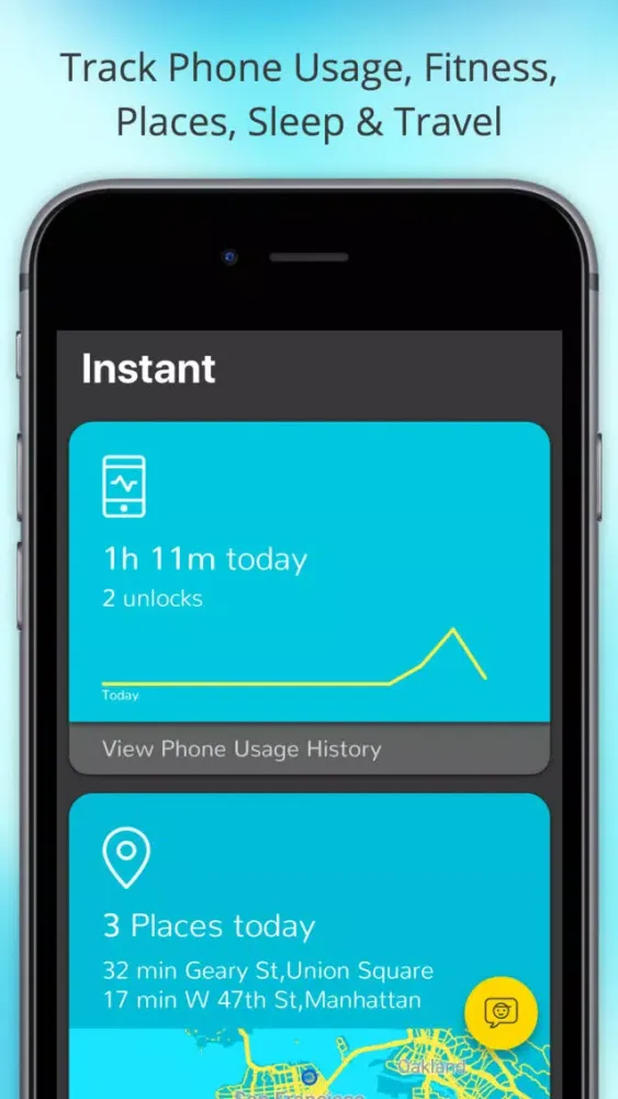 Ảnh chụp màn hình của Instant - Lifelog Screen Time