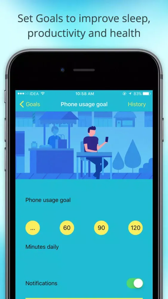 Ảnh chụp màn hình của Instant - Lifelog Screen Time