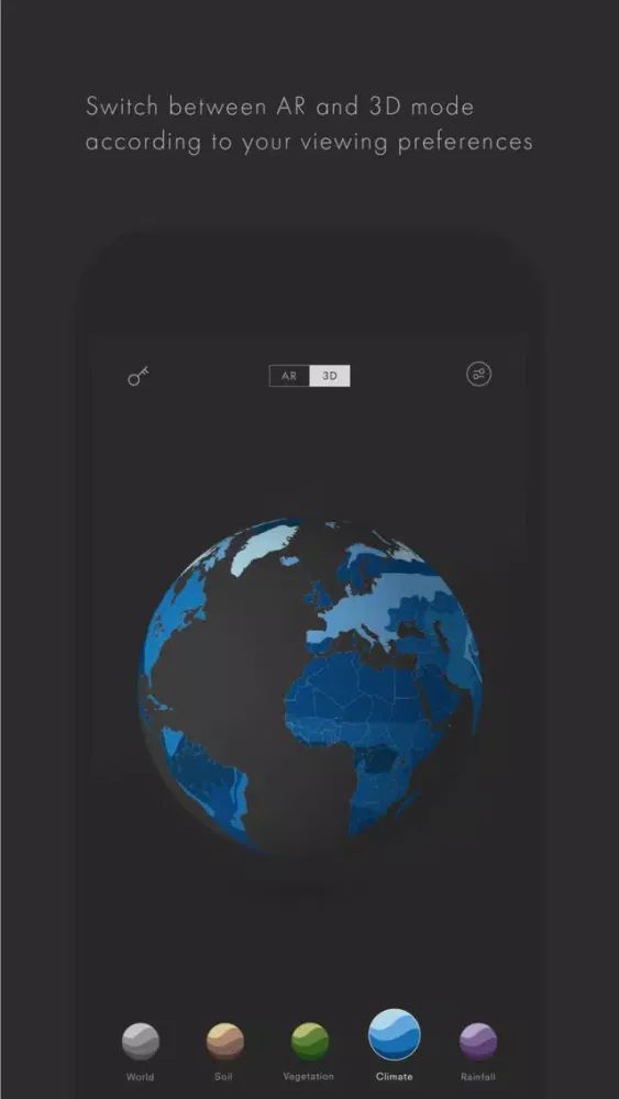 POLARIS - AR filters for Earth Screenshots
