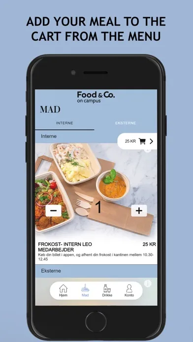 Food & Co on Campus Screenshots