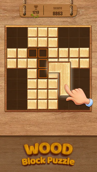 Wood Block Puzzle Classic Game স্ক্রিনশট