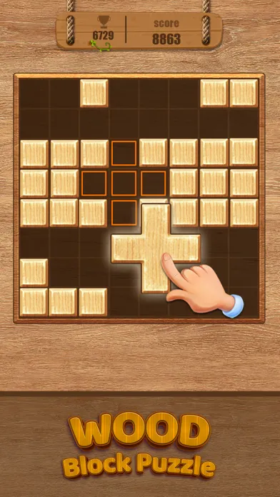 Wood Block Puzzle Classic Game স্ক্রিনশট