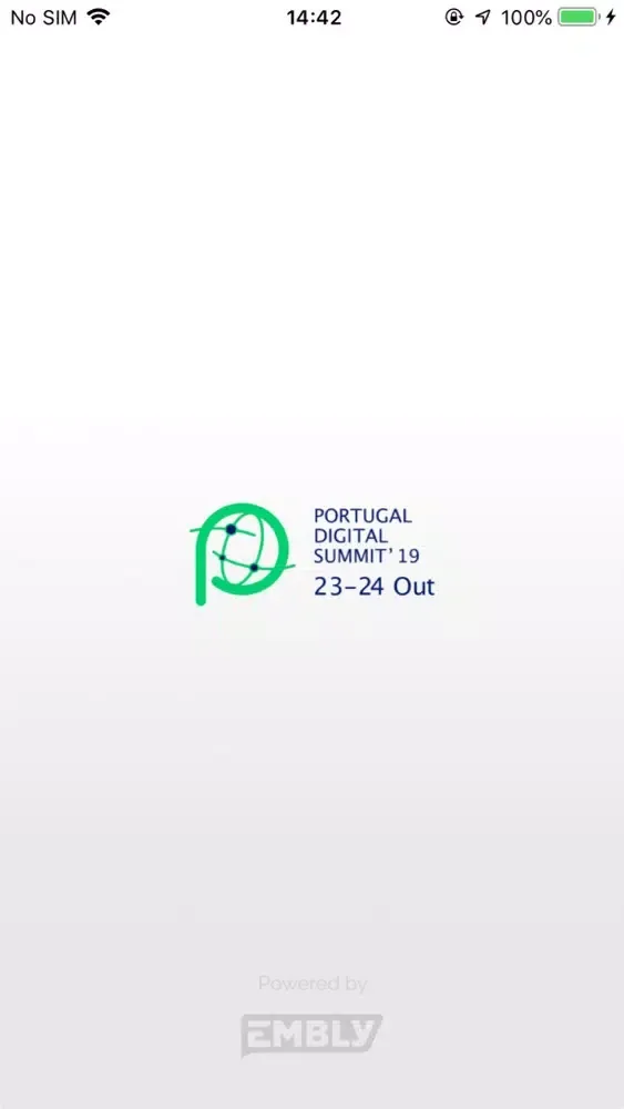 Capturas de tela do Portugal Digital Summit 19