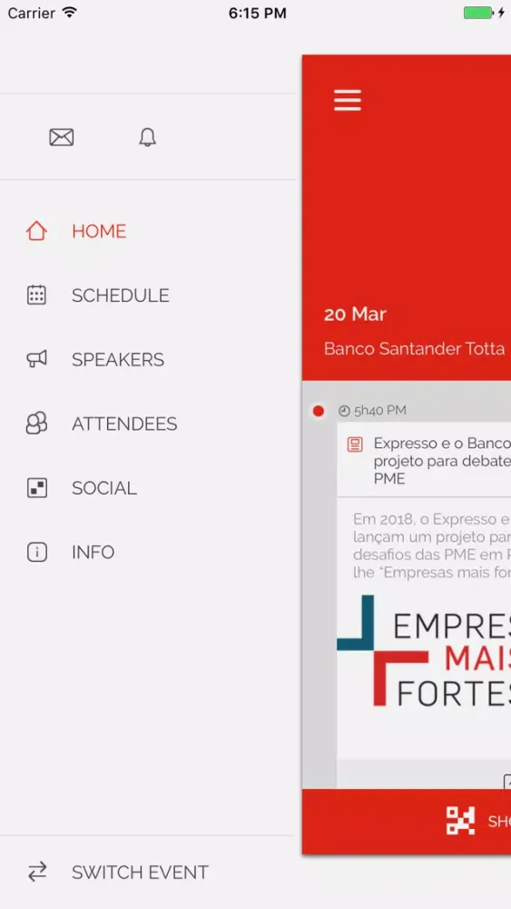 Capturas de pantalla de Empresas Mais Fortes