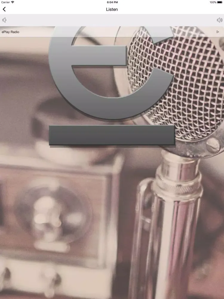 ePlay Radio iPad  スクリーンショット