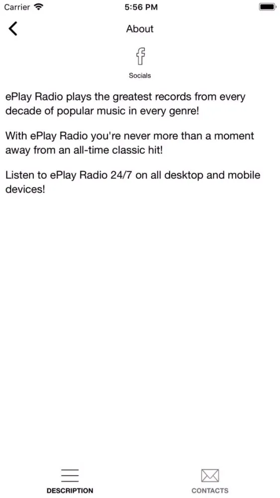 ePlay Radio スクリーンショット