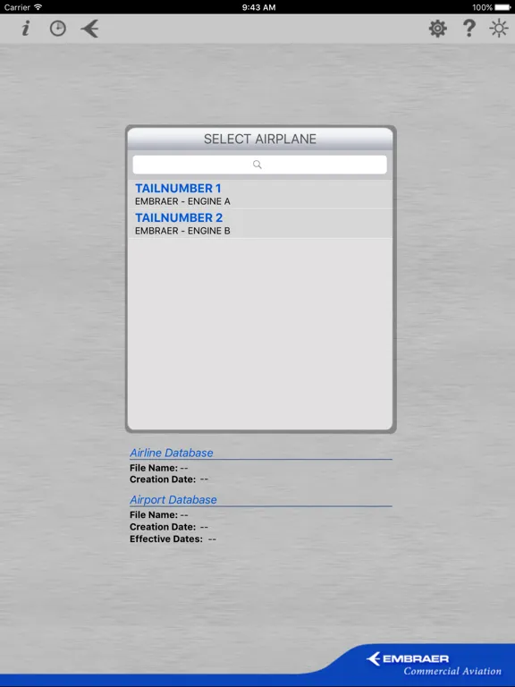 ePerf iPad  Screenshots