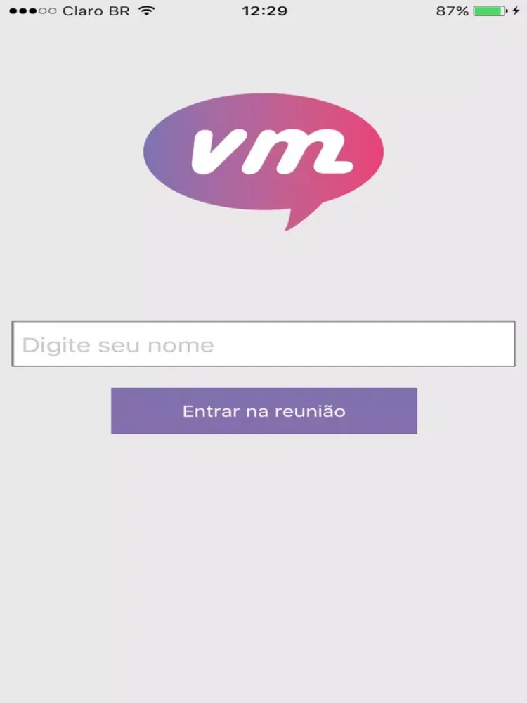 Virtual Meeting Embratel iPad  স্ক্রিনশট