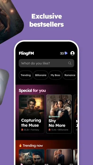 Tangkapan skrin FlingFM - Novels & Audiobooks