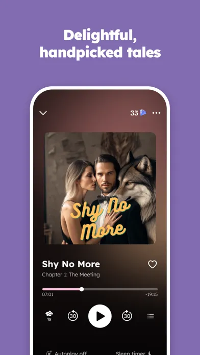 Tangkapan skrin FlingFM - Novels & Audiobooks