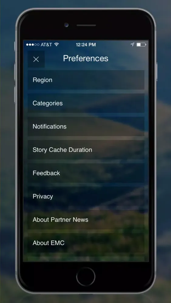 Capturas de pantalla de EMC Partner News