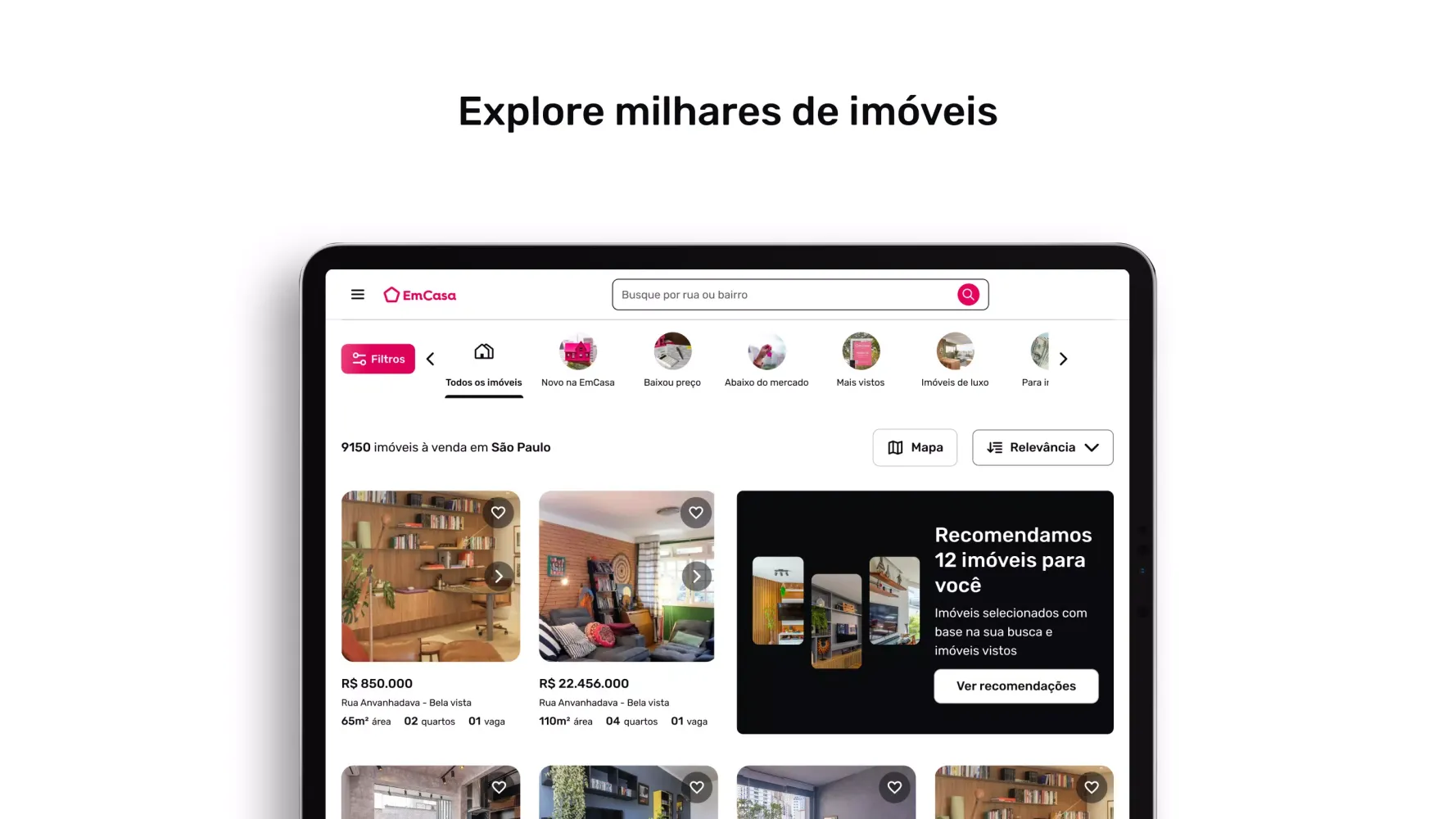EmCasa Imóveis Screenshots